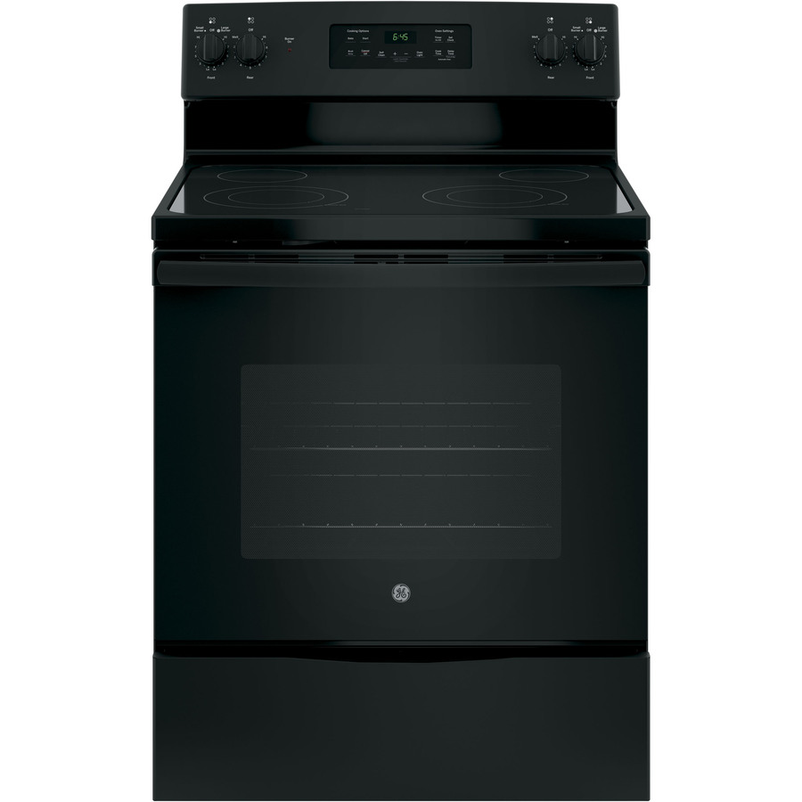 ACE Rent To Own |GE Black GE 30" FS Range | Rent To Own Appliances in Nebraska & Iowa | Rent to Buy Ranges